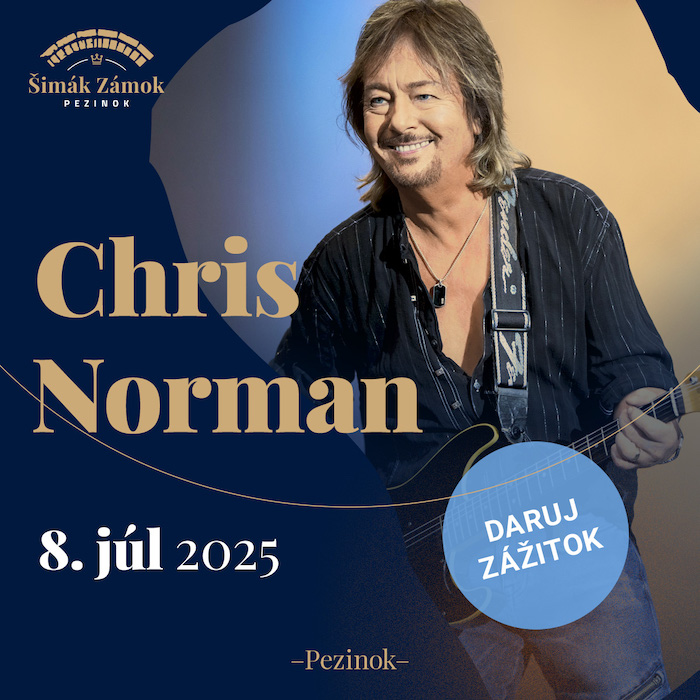 Chris Norman - exkluzívny koncert na zámku, Šimák Zámok Pezinok