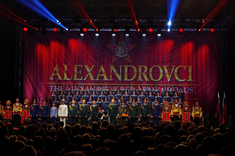 Alexandrovci pokračujú v slovenskom turné. V Žiline s dvoma hosťami