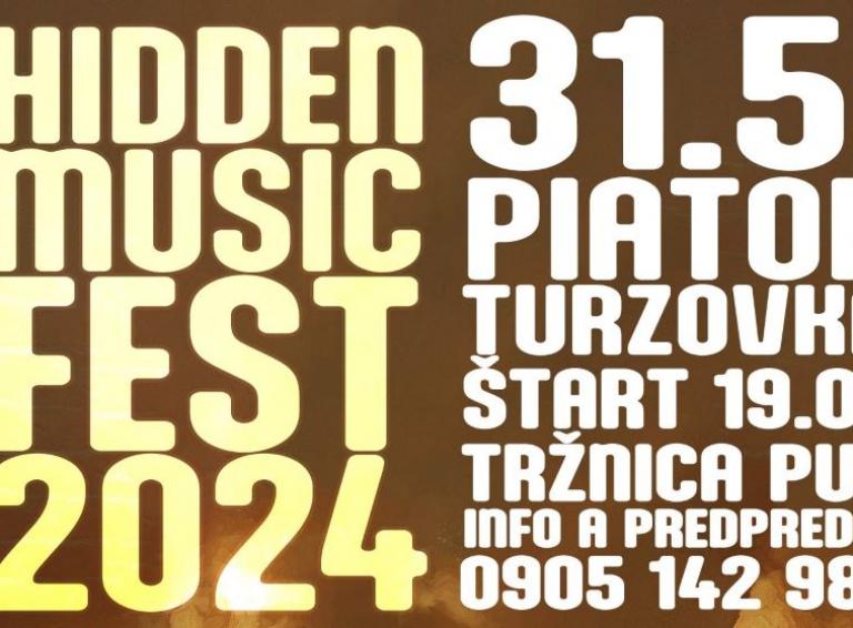 Hidden music fest, už tento piatok v Turzovke!