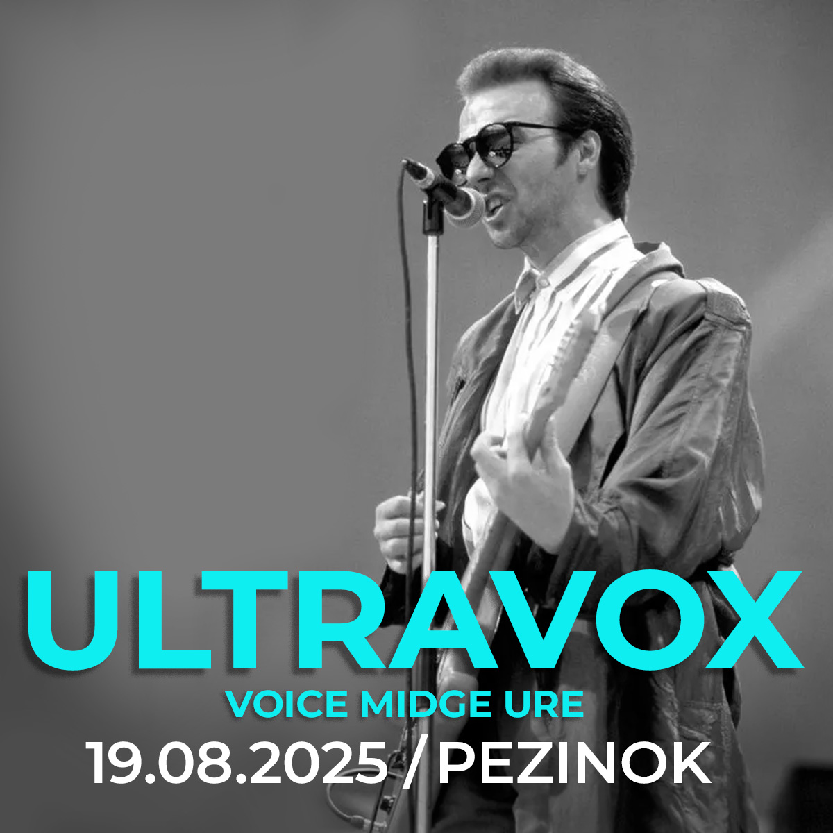 ULTRAVOX - voice Midge Ure, Šimák Zámok Pezinok